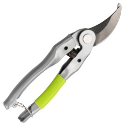 Сибртех Секатор прямого реза, 225 мм, металлические рукоятки, нижняя в ПВХ-оболочке 604695