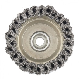 Matrix Щетка для УШМ Heavy Duty, 100 мм, М14, "чашка", крученая проволока 0.5 мм 74672