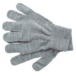 Сибртех Перчатки трикотажные, акрил, серая туча, двойная манжета Россия 68672