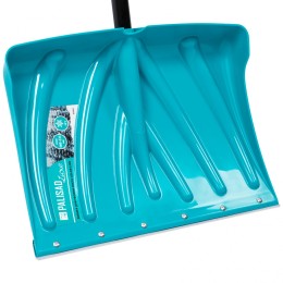 Palisad Лопата для уборки снега пластиковая Luxe,460 х 335 х 1300 мм, металлопластиковый черенок, 615915