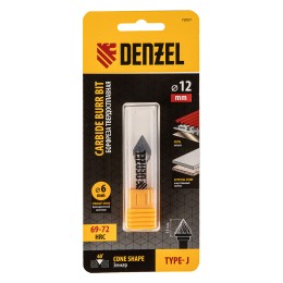 Denzel Борфреза по металлу твердосплавная, зенкер 60 град., тип-J, 12 мм// 72057