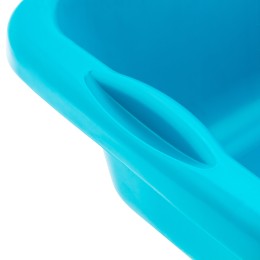 Palisad Таз пластмассовый прямоугольный 25 л, бирюзовый, Home 929935