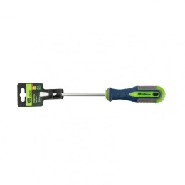 Сибртех Отвертка, SL8 х 150 мм, CrV, трехкомпонентная рукоятка 11821