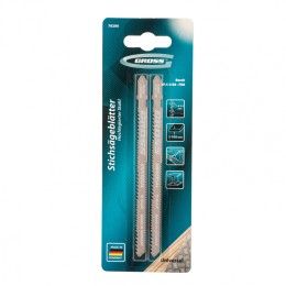 Gross Полотна для электролобзика универсальные, двухсторонние, фигурный рез, 2 шт. (3150 - FKR) 78286