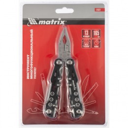 Matrix Трансформер, 13 функций, авторазжим, в чехле, 165 мм 17622