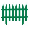 Забор декоративный Рейка, 28 х 300 см, зеленый, Россия, Palisad 65005