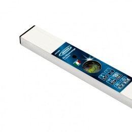 Gross Уровень алюминиевый, 1200 мм, фрезерованный, 3 глазка, магнитный 33674