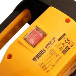 Denzel Садовый поверхностный насос GP1200Х, 1200 Вт, 3700 л/ч, подъем 46 м, нержавейка 97204