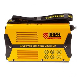Denzel Аппарат инверторный дуговой сварки DS-200 Compact, 200 А, ПВ 70%, диаметр электрода 1.6-5 мм 94373