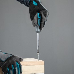 Gross Отвертка SL5.5 x 100 мм, S2, трехкомпонентная рукоятка 12110