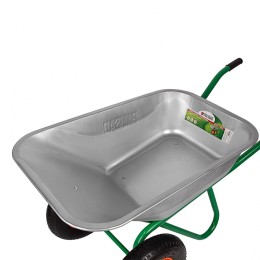 Palisad Тачка садово-строительная, 2-х колесная, усиленная, грузоподъемность 320 кг, объем 100 л 68923