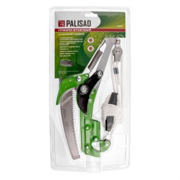 Palisad Сучкорез штанговый с пилой, прямой рез, стальная тулейка 25 мм, 60593