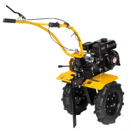 Denzel Мотоблок DPT-470, 7 л.с, ременное сцепление, ширина 85 см, глубина 35 см, фрез 3 х 4, ШОМ, передачи 3В/1Н 56405