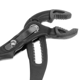 Gross Клещи переставные, кнопочный механизм, обливные рукоятки, 180 мм 15711