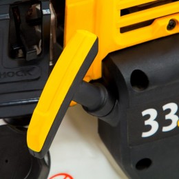 Denzel Триммер бензиновый DT 33, 33 см3, 1.8 л. с, неразъемная штанга, состоит из 2 частей 96222