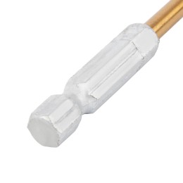 Matrix Сверло по металлу, 4 мм, HSS, нитридтитановое покрытие, шестигранный хвостовик 717402