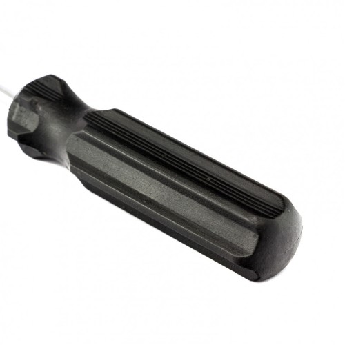 Отвертка SL4 х 75 мм, углеродистая сталь, черная пластиковая рукоятка Sparta 13203
