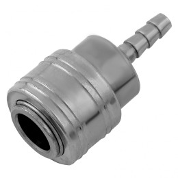 Stels Муфта универсальная быстросъемная ("мама"), 1/4, со штуцером "елка" под шланг 6 мм, 2 шт, 57052