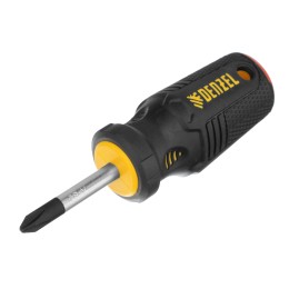 Denzel Отвертка PH2х38 мм, CrV, трехкомпонентная рукоятка 12186
