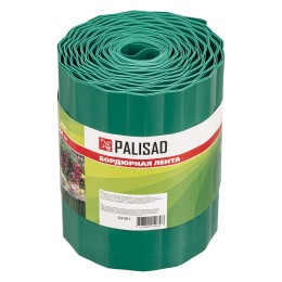 Palisad Бордюрная лента, 15 х 900 см, полипропиленовая, зеленая, Россия, 64481