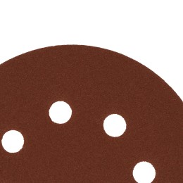 Сибртех Круг абразивный на ворсовой подложке под "липучку", перфорированный, P 150, 125 мм, 5 шт 738077