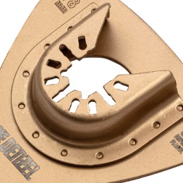 Denzel Насадка для МФИ шлифовальная дельтавидная, HM, по плитке и дереву, 78 мм 782323