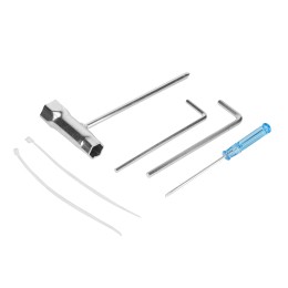 Denzel Триммер бензиновый DTS-33, 33 см3, неразъемная штанга, состоит из 2 частей 962115