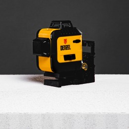 Denzel Лазерный уровень мультипризменный LX 360-2 Red, 30 м, 635 нм, аккумулятор Li 2800 мАч, резьба 5/8" 35076