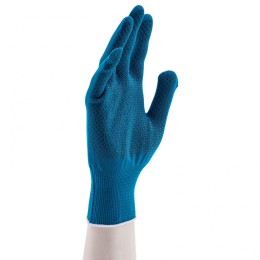 Palisad Перчатки в наборе, цвета: зеленый, розовая фуксия, желтый, синий, оранжевый, ПВХ точка, L, Россия 67854