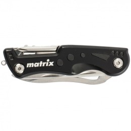 Matrix Нож многофункциональный, 7 функций, в чехле, 107 мм 17624