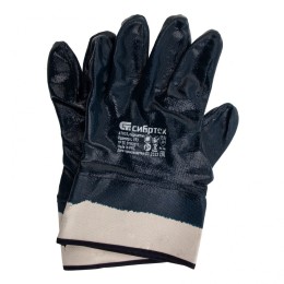 Сибртех Перчатки трикотажные с обливом из бутадиен-нитрильного каучука, крага, L 67833