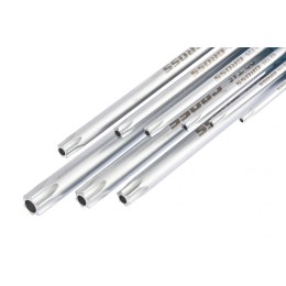 Gross Набор ключей имбусовых Torx -TT, 9 шт: T10-T50, экстра-длинные, S2, сатинированные 16408