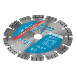 Gross Диск алмазный, 180 х 22.2 мм, лазерная приварка турбо-сегментов, сухая резка 730067