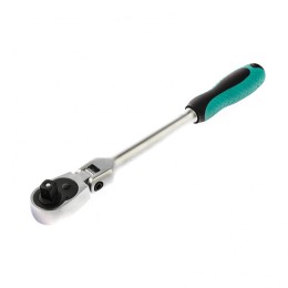 Stels Ключ трещотка 3/8, 72 зуба, с быстрым сбросом, шарнирная СrV 14045