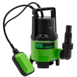 Сибртех Дренажный насос для грязной воды СДН450-35, 450 Вт, напор 5.5 м, 8000 л/ч 97263