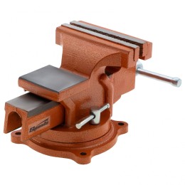 Sparta Тиски слесарные, 125 мм, поворотные, с наковальней 186255