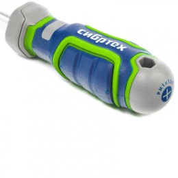 Сибртех Отвертка PH1 х 150 мм, CrV, четырехкомпонентная рукоятка 12274