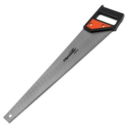 Sparta Ножовка по дереву, 500 мм, 5-6 TPI, каленый зуб, пластиковая рукоятка 232365