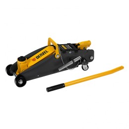 Denzel Домкрат гидравлический подкатной с фиксатором, 2,8 т, 135-385 мм 51155