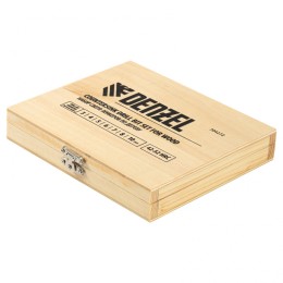 Denzel Набор сверл зенкеров по дереву, 3-10 мм, 7 шт // 704272