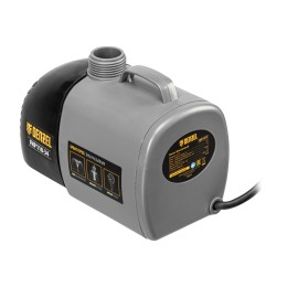 Denzel Насос фонтанный FNP110-34, 112 Вт, подъем 3,4 м, 3400 л/ч, колокольчик/каскад/гейзер 99032