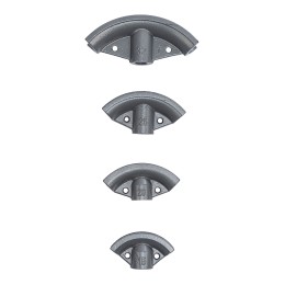 Matrix Трубогиб гидравлический, 1/2-3", 15 т, в комплекте с башмаками 181365