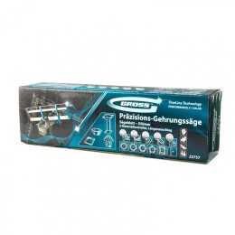 Gross Стусло прецизионное, пила 550 мм, две прижимные струбцины 22757