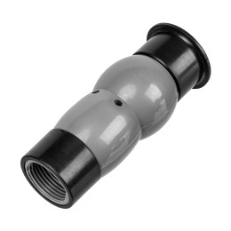 Denzel Насос фонтанный FNP110-34, 112 Вт, подъем 3,4 м, 3400 л/ч, колокольчик/каскад/гейзер 99032