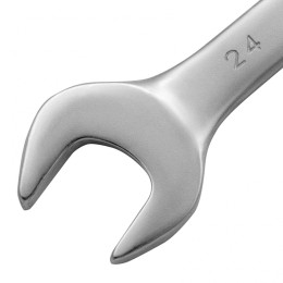 Matrix Ключ комбинированный, 24 мм, CrV, матовый хром 15119