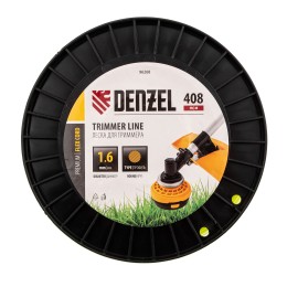 Denzel Леска для триммера круглая, 1,6мм х 408м, на DIN катушке FLEX CORD, 96268
