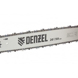 Denzel Пила цепная бензиновая DGS-5820, шина 50 см, 58 см3, 4.1 л.с, шаг 0.325, паз 1.5 мм, 76 звеньев 95235
