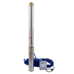 Denzel Скважинный насос DWC-4-140, центробежный, диаметр 4", 2000 Вт, 6000 л/ч, напор 140 м 97258