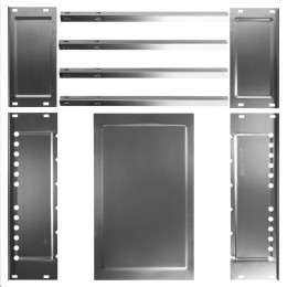 Palisad Мангал с ребрами жесткости 500 х 300 х 500 мм, Россия Camping ﻿69547