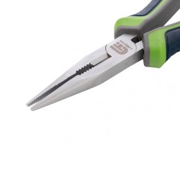 Сибртех Длинногубцы прямые, 180 мм, трехкомпонентные рукоятки 17114